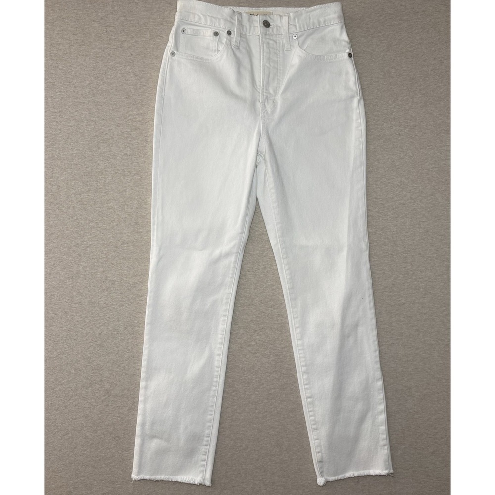 Madewell Woman's The Perfect Vintage Jeans Size 25 White